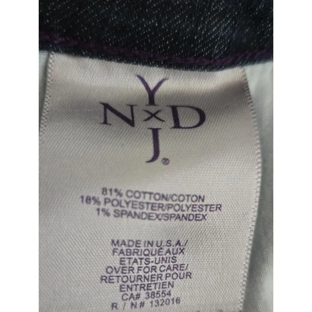 EC NYDJ CUFFED/CROPPED JEANS SZ. 14